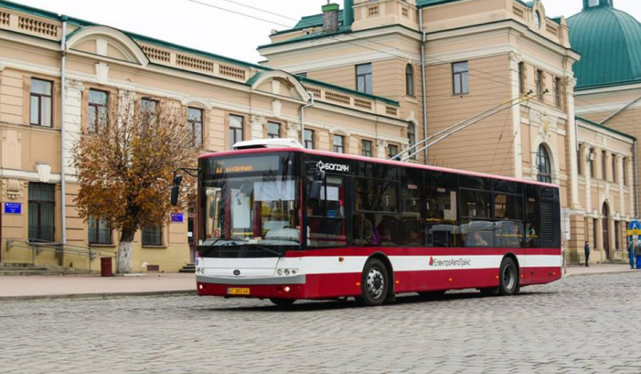 Громадский транспорт в Ивано-Франковске