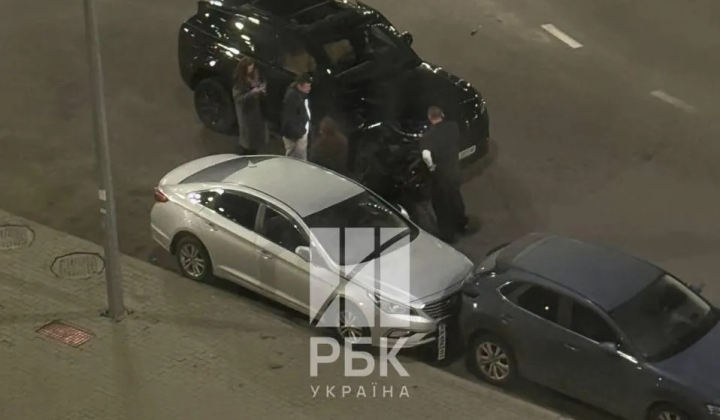 Actor Taras Tsymbaliuk involved in a car accident in Kyiv