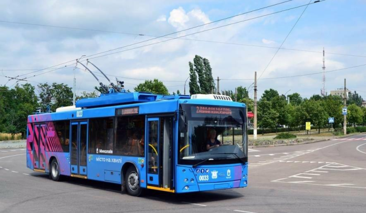 Public transport of Mykolaiv