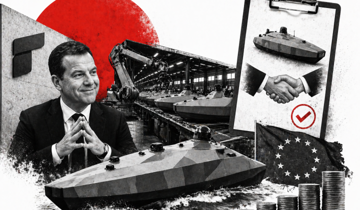 Investment prospect instead of arsenal: How Rheinmetall sells maritime drones to Europe