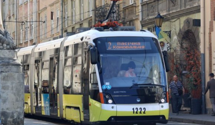 Трамвай у Львові