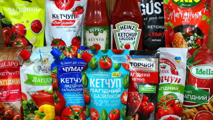 Top-5 ketchup brands
