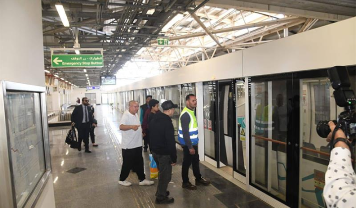 Monorail transport in Egypt
