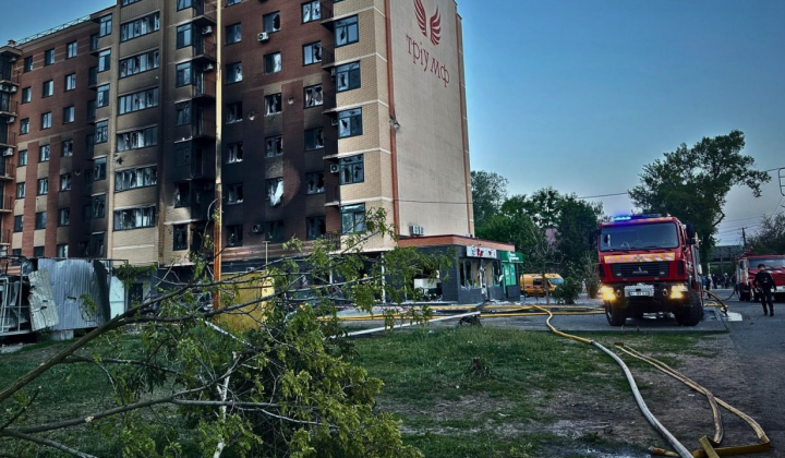 Наслідки ворожого обстрілу Києва