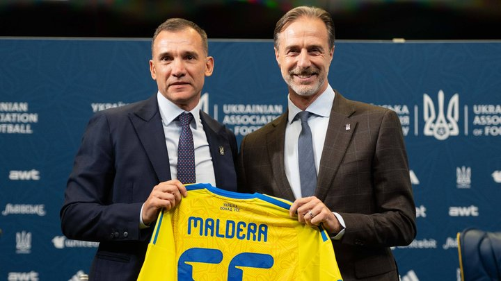 Андрій Шевченко та Андреа Мальдера