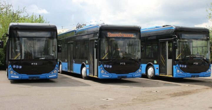 Electric buses of Zaporizhzhia