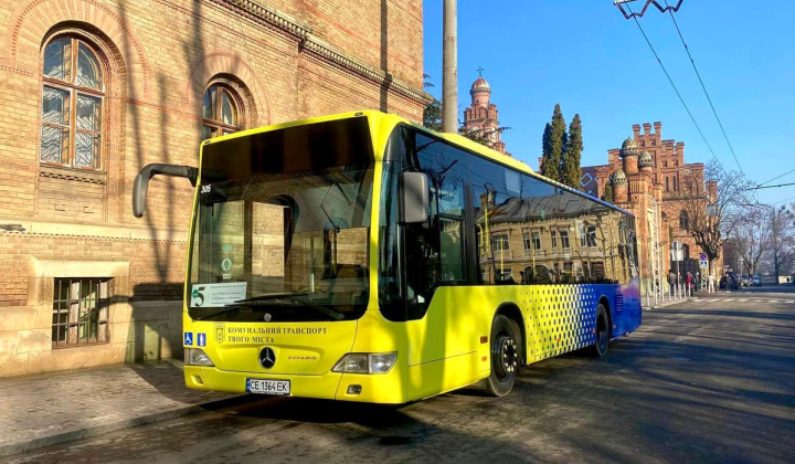 Buses in Chernivtsi