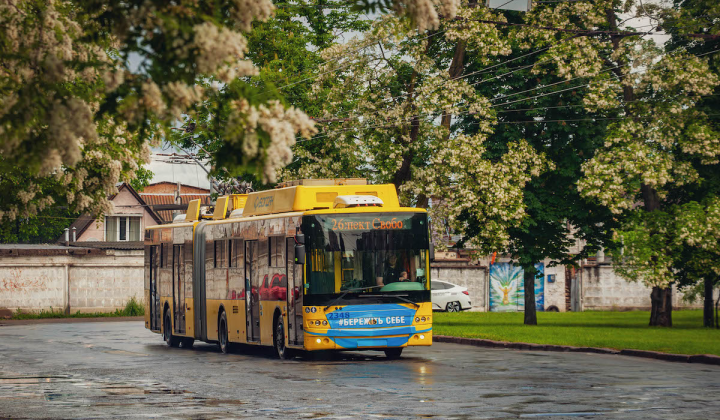 Количество троллейбусов в Киеве