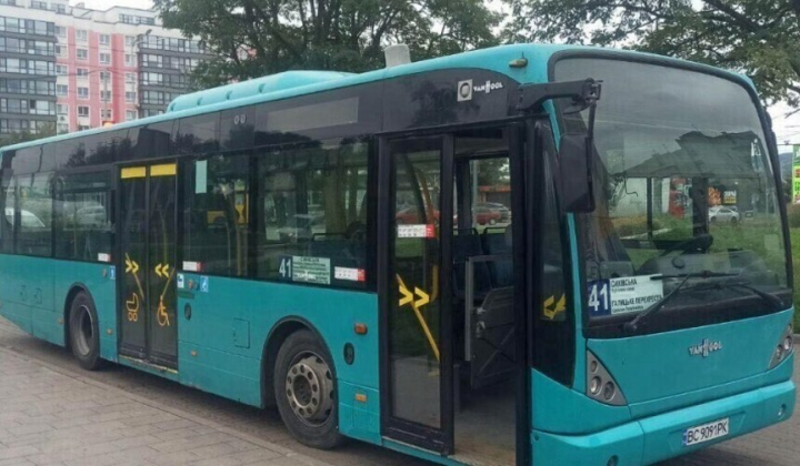 Air conditioners in Lviv buses