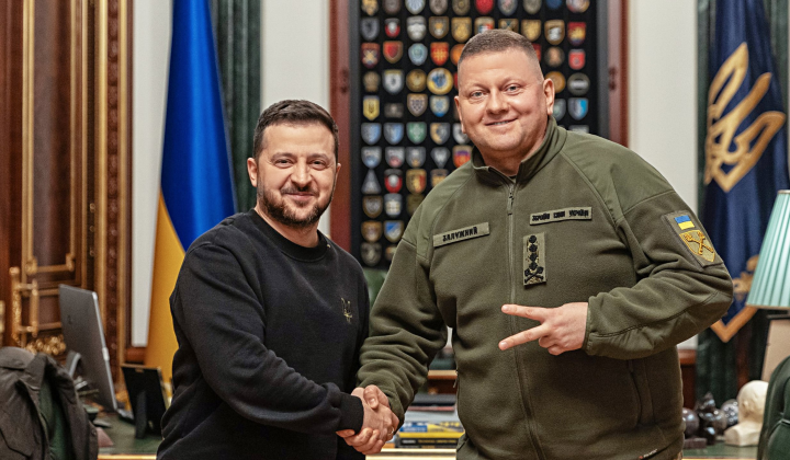 Зеленський та Залужний