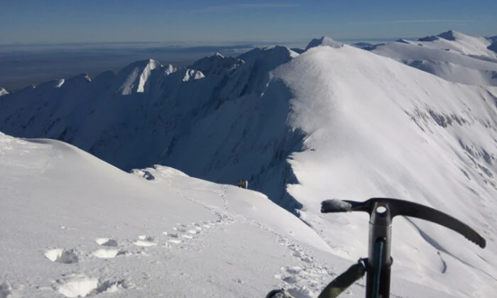 Троє українців в горах Румунії