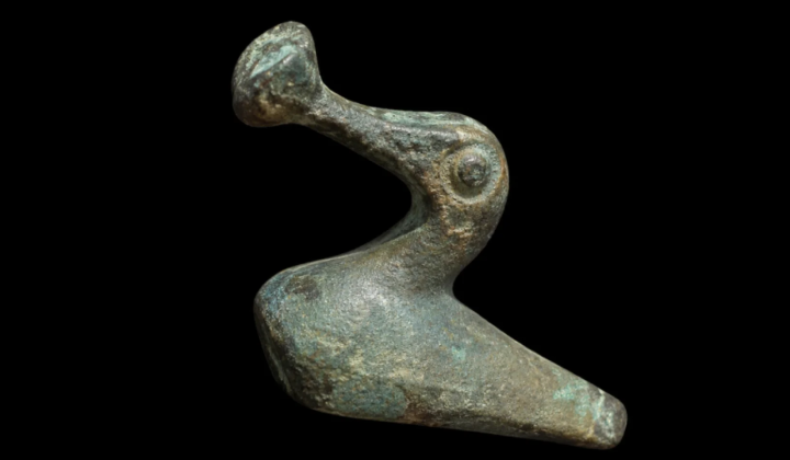 Celtic bronze duck, over 2000 years old