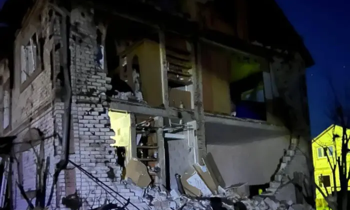 Наслідки удару по околицях Чернігова