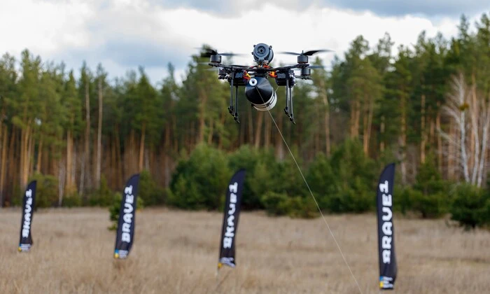 FPV-дроны на оптоволокне украинским языком