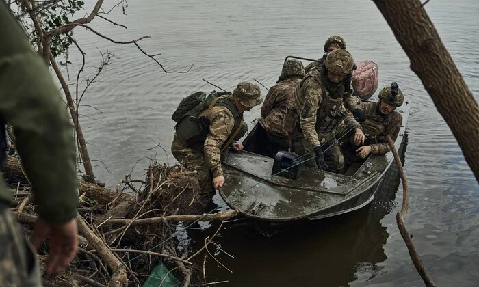 Подготовка к захвату островов на Днепре