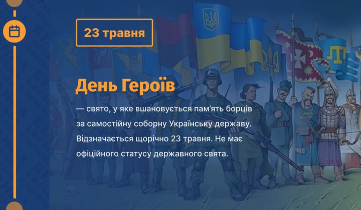 Украинский флаг на фоне солнца