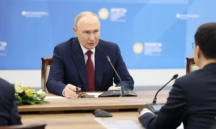 Путин на форуме с дикими заявлениями
