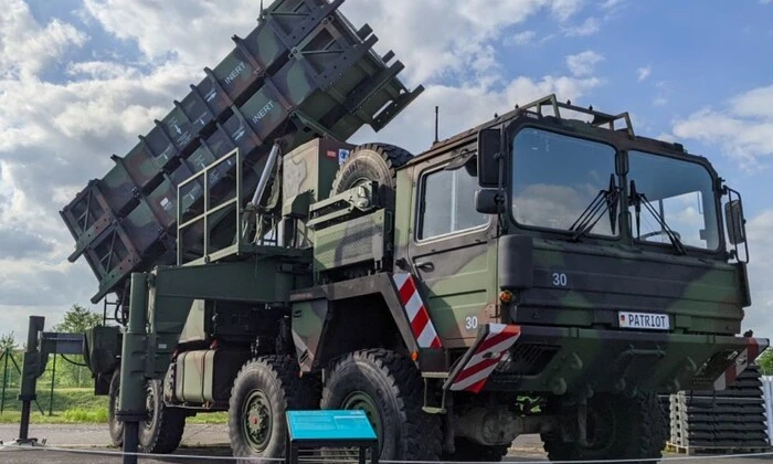 Ракетний комплекс Patriot на стрілецькому полі
