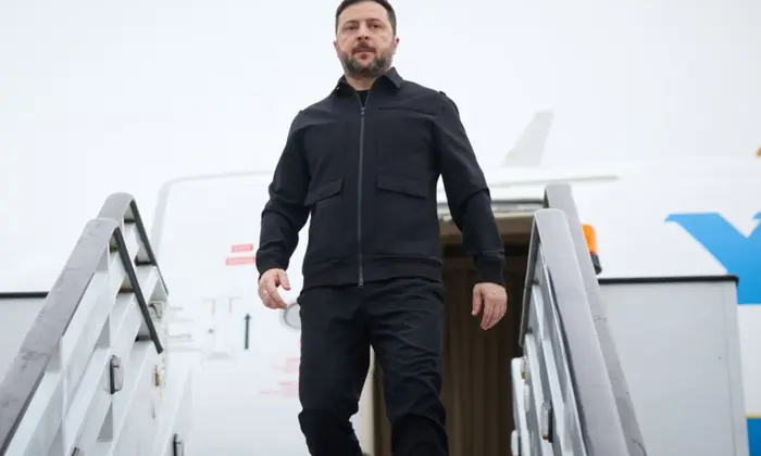 Зеленський під час візиту в Нідерланди