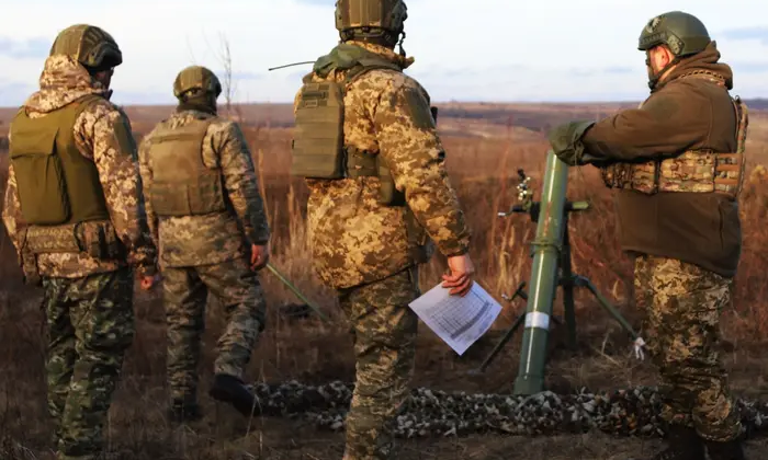 Элитные подразделения ВСУ при выполнении боевых заданий