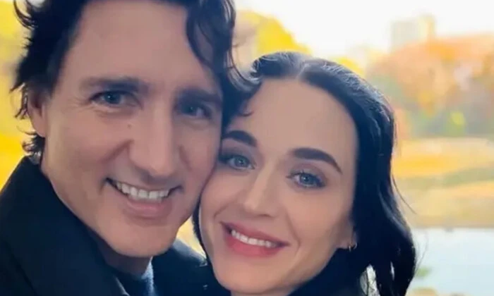 Katy Perry and Canadian Prime Minister Trudeau