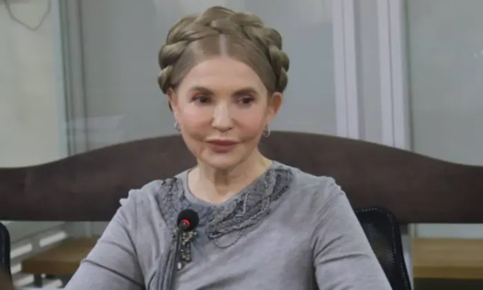 Tymoshenko in the courtroom