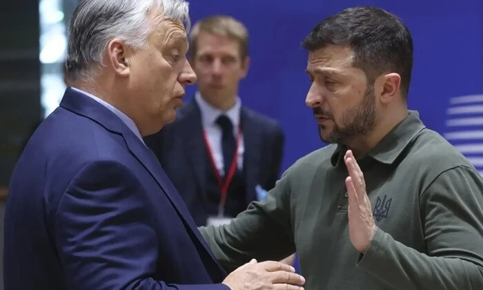 Виктор Орбан и Владимир Зеленский