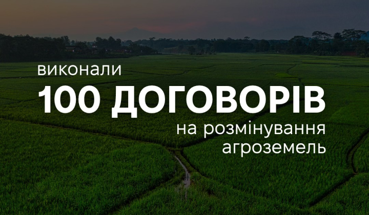 Очищення агроугідь від мін в Україні