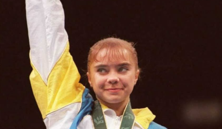 Лілія Подкопаєва з першим олімпійським золотом