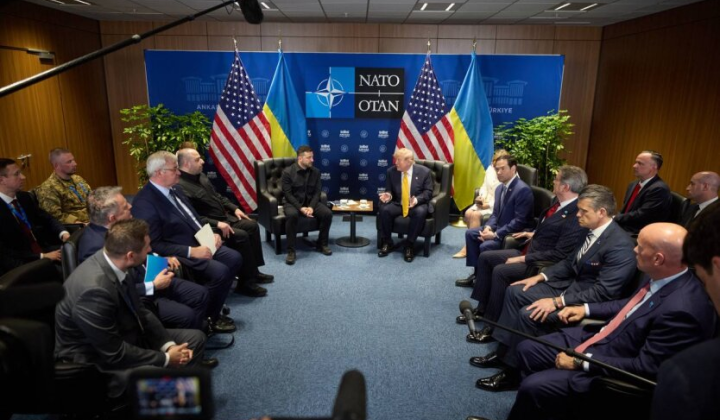 Зеленський і Трамп на зустрічі