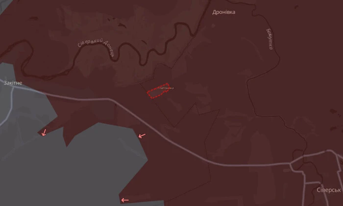 Russian forces in Platonivka, Donbas