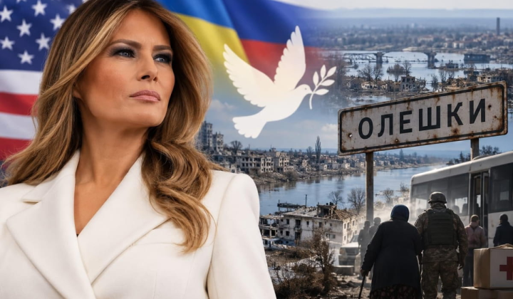 Melania Trump May Personally Visit Ukraine Following Ceasefire Agreement in Oleshky on October 27, 2026