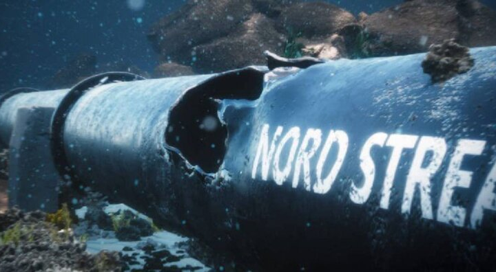 Блокада газопровода на фото