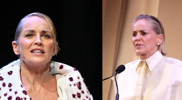Sharon Stone felt relief after the death of her abusive grandfather