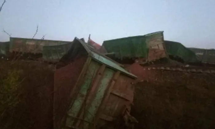 Partisans successfully conducted a special operation on the railway near Tokmak