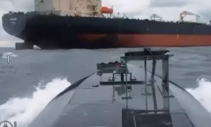 Дрон уражено танкер у Чорному морі