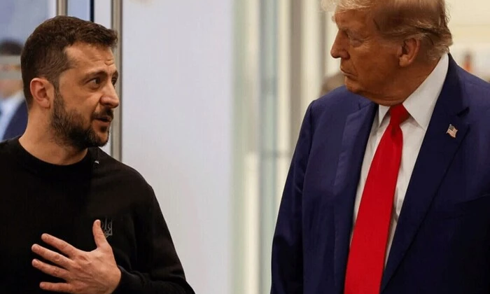 Дональд Трамп и Владимир Зеленский