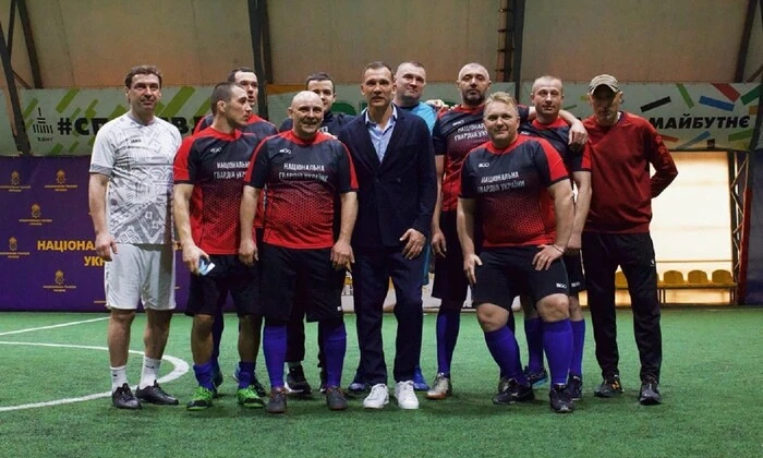 Шевченко наградил победителей Кубка Нацгвардии Украины