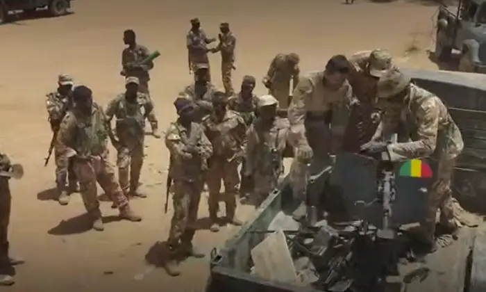 Логотип ПВК «Вагнер» на карті