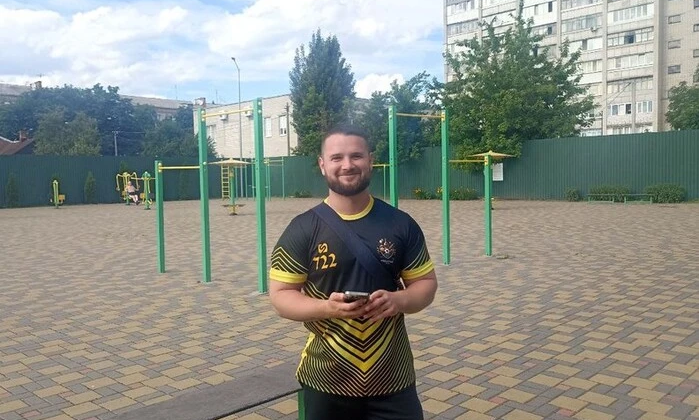 Військовий під час бойових дій