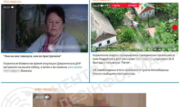 Killing of a dog and poisoning of wells - a fake of Russian propaganda