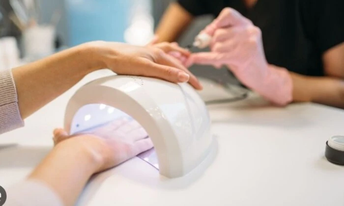 Package of the banned component for manicure