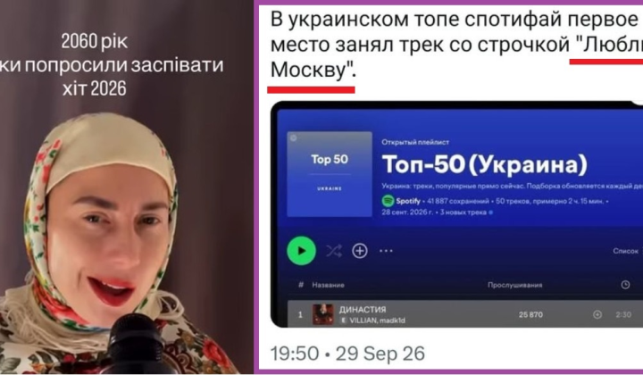 Russian content on Spotify