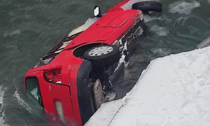 Авто злетело в реку. Трагедия на Закарпатье