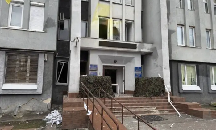 Вибух у будівлі ТЦК у Рівному