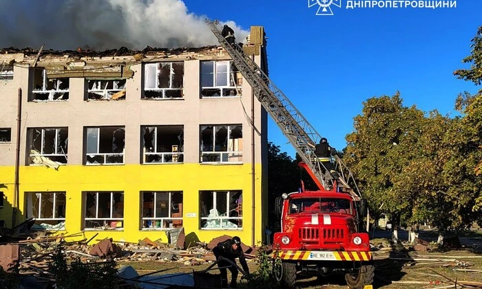 Росіяни напали на школу на Дніпропетровщині