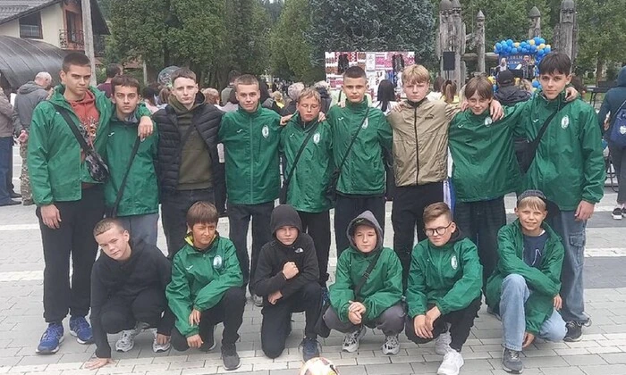 Children's football team from Kharkiv region