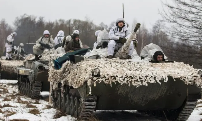 Украинские бойцы в критической ситуации