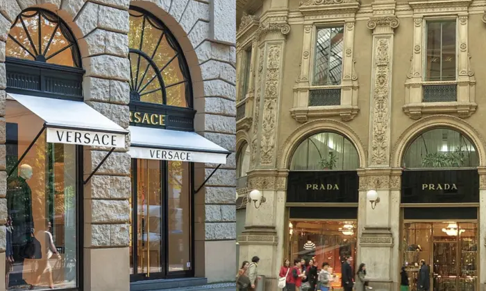 Презентація колекції від Prada та Versace