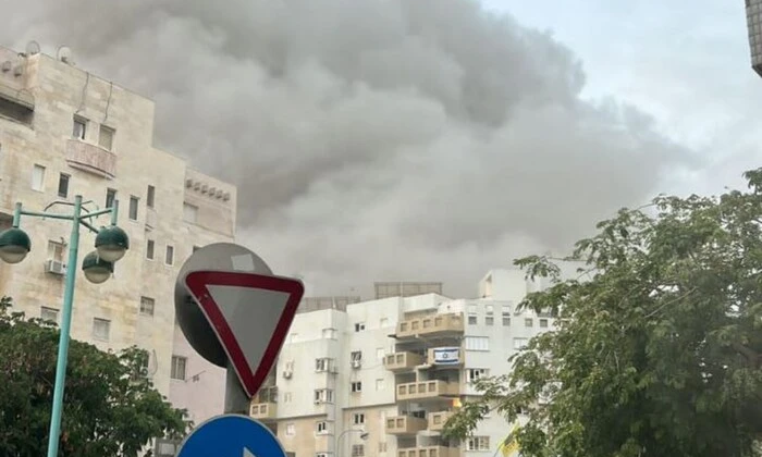 Иранская ракетная атака на Израиль